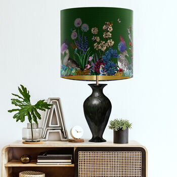 Glorious Plumes Lampshade Green, Multiple Cols Avail, 6 of 10