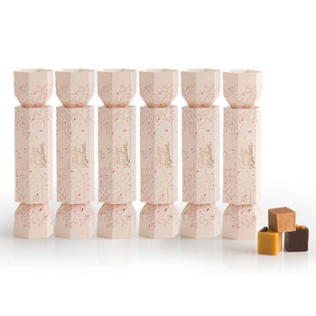 Six Luxury Fudge Icy Mistletoe Christmas Crackers, 3 of 3