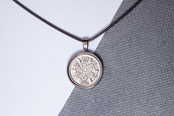 1936 90th Birthday Sixpence Pendant Gift, 4 of 5