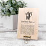 Coffee Lover Gift Mini Wooden Sign With Hanger, thumbnail 1 of 12