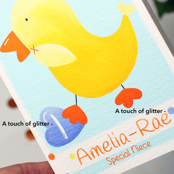 Personalised Duck Relation Birthday Card, 7 of 9
