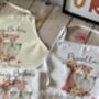Personalised Apron, Watercolor Pink Baking Gift, thumbnail 5 of 12