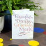 All The Dotty Languages Plantable Thank You Card, thumbnail 1 of 3