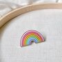 Pastel Rainbow Enamel Pin Badge, thumbnail 10 of 10