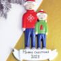 Personalised Family Christmas Jumper Decoration, thumbnail 5 of 7