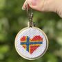 I Heart Orkney! Mini Matchbox Cross Stitch Kit, thumbnail 3 of 5