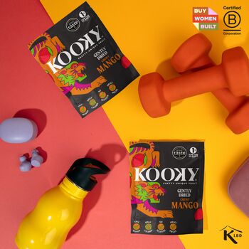 Kooky Gently Dried Mango 12x25g, 2 of 3