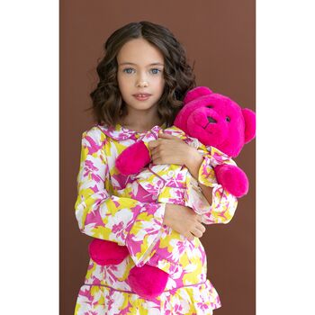 Barbara Pyjama Set With Matching Teddy Bear Set, 4 of 4