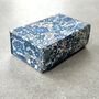 Personalised Refillable Liberty Fabric Matchbox With Leather Detail, thumbnail 9 of 10