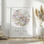 Our Special Place Ordnance Survey Explorer Personalised Map Print Anniversary Gift, thumbnail 3 of 12