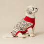 Snoop Knitted Dog Jumper, thumbnail 1 of 3