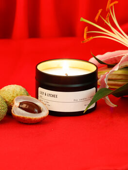 Lunar New Year Gift | Lily And Lychee Candle, 2 of 3