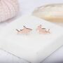 Sterling Silver Shark Stud Earrings, thumbnail 8 of 12