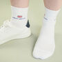 Great Britain White Luxury Sports Men's Socks, thumbnail 3 of 4