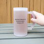 Personalised Photo Frosted Beer Stein, thumbnail 3 of 12