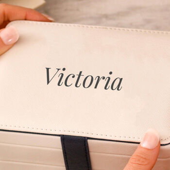 Personalised Simple Name Jewellery Box Gift For Her, 2 of 8