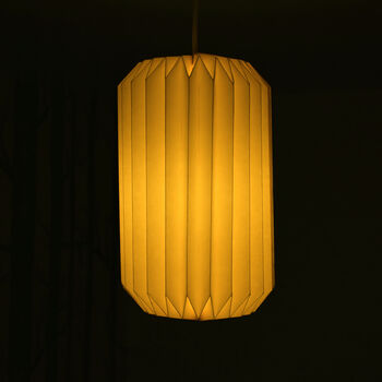 Origami Paper Tube Lampshade, 5 of 5