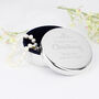 Personalised Christening Round Trinket Box, thumbnail 1 of 5