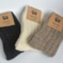 Merino Socks, Soft And Warm, Unisex Socks Very Thick, thumbnail 2 of 8