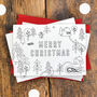 Colour In Craft Christmas Card Packs, thumbnail 1 of 6