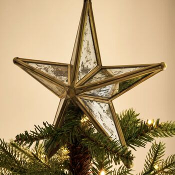 Windermere Mirrored Star Tree Topper, 2 of 5