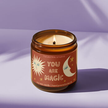 You Are Magic Scented Candle Stocking Filler Gift, 2 of 11