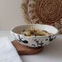 Textured Ceramic Dining Bowl Handmade, thumbnail 1 of 9