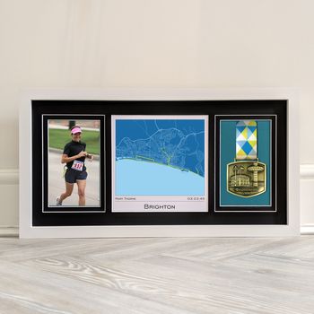 Any Marathon Inc Virtual Photo, Medal And Map Frame, 9 of 9