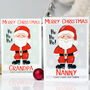 Personalised Santa Family Christmas Card, thumbnail 3 of 12