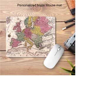 Personalised Old Maps Mouse Mat, 3 of 7