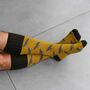 Soft Lambswool Knee Socks For Men, thumbnail 6 of 12
