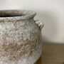 Antiqued Distressed Mottled Two Handle Pot, thumbnail 2 of 4