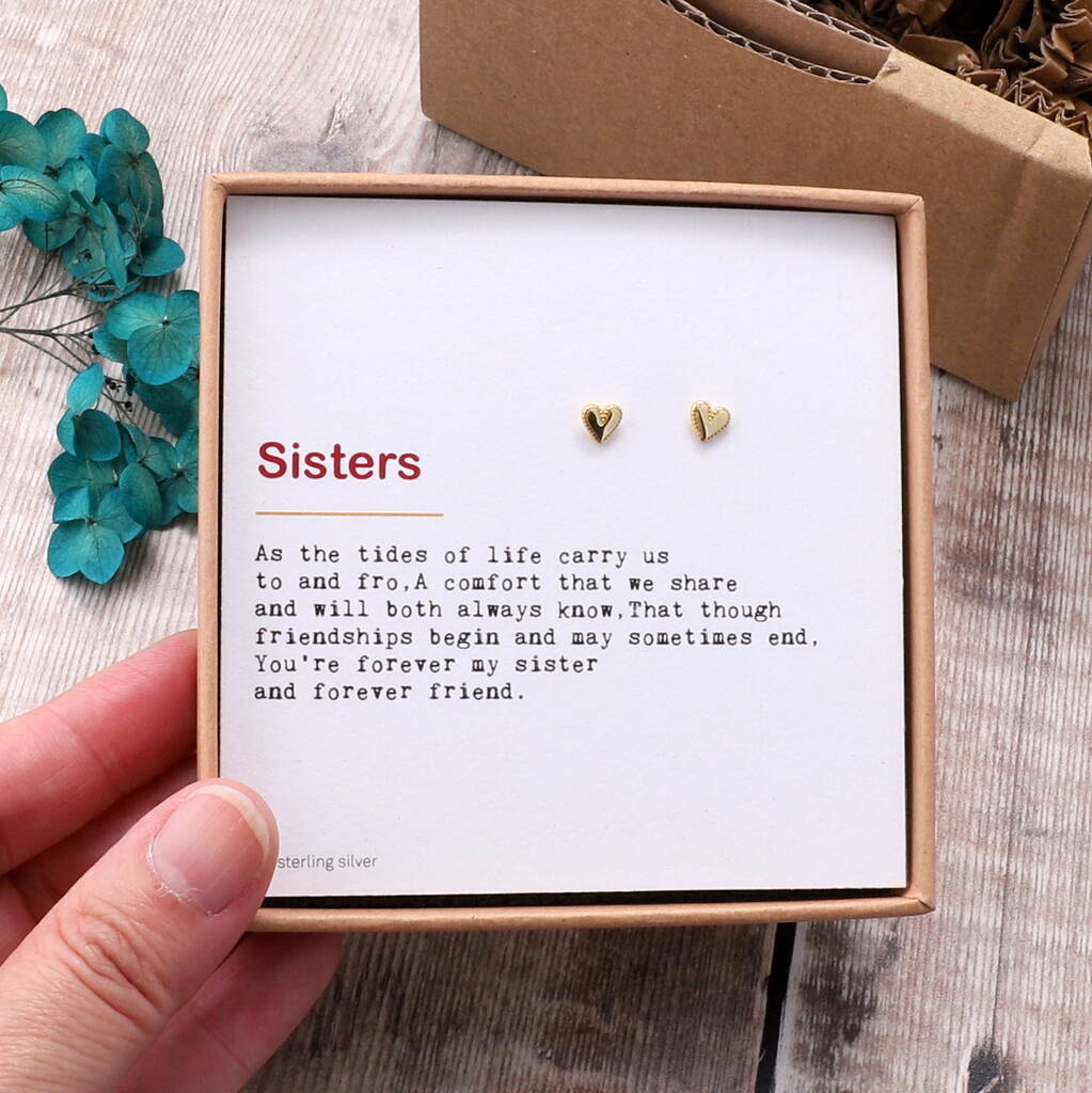 Sister Gift Set - 6 Pieces Beautiful Gifts For Sister - Birthday Gift For Sister Birthday Gift Ideas, Sister In Law Gifts, Sister Gifts For Sisters...