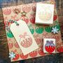 Christmas Pudding Rubber Stamp, thumbnail 1 of 2