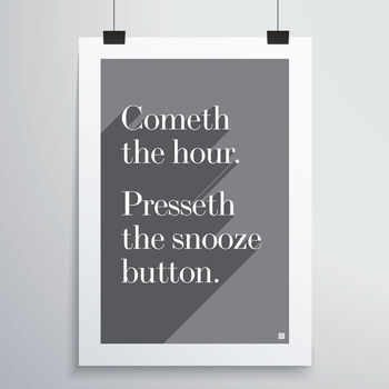 Snooze Print, 11 of 12