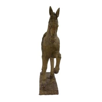 Horse 39cm Carved Wood Effect, 9 of 9