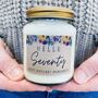 Age 70 Happy Birthday Scented Soy Candle, thumbnail 1 of 7