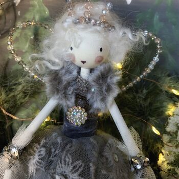 Personalised Vintage Style Christmas Hand Crafted Fairy, 2 of 8
