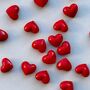 Small Glass Red Heart Decoration, thumbnail 2 of 3