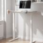 Gino Mini Height Adjustable Desk, thumbnail 8 of 9