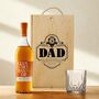 Best Dad Whisky Gift Set With Custom Lid, thumbnail 5 of 12