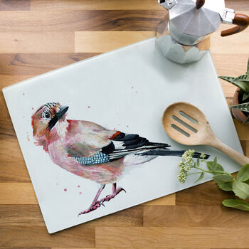 Inky Jay Glass Worktop Saver, 2 of 6