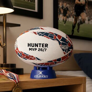 Personalised Gilbert USA Rugby Ball, 3 of 4