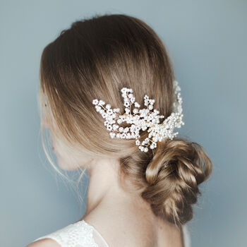 Pearl Wedding Hair Comb “Millie”, 2 of 4