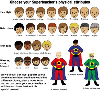 Design Your Own Superman Teacher Personalised Card, 2 of 3