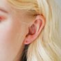 Set Of Four Colourful Enamel Star Stud Earrings, thumbnail 4 of 12