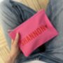 Personalised Name With Heart Make Up Bag, thumbnail 2 of 9