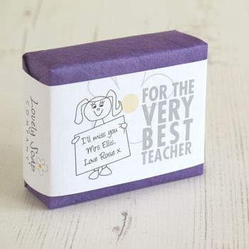 Personalised Best Teacher Soap, 8 of 9