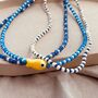 Evia Seed Bead Necklace, thumbnail 4 of 7