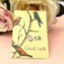 Good Luck Sterling Silver Mismatched Flower And Leaf Earrings, thumbnail 5 of 10